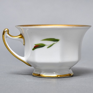 Антикварная Фарфоровая Чайная пара «Тюльпаны», ROSENTHAL Германия - 1926 год. 