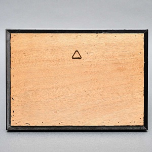 Фарфоровый Пласт - Картина - Панно «Сельский пейзаж. Пастбище», Royal Delft Голландия 50 гг. 