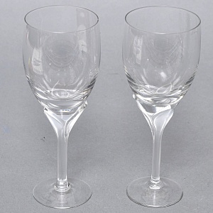 Редкость! Пара Хрустальных Бокалов для Вина «IRIS», Rosenthal Studio Line, Германия -1969 год.