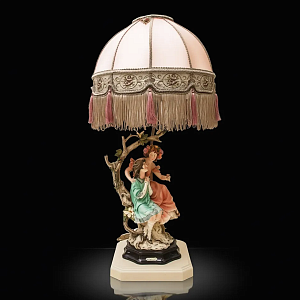 Настольная Электрическая Лампа - Светильник «ВЕСНА», FLORENCE, Италия -1985 год.