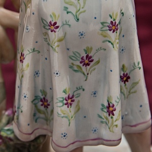 Авторская Фарфоровая Статуэтка «В жаркий полдень», ДФЗ - Дулево, СССР -1962 год. 