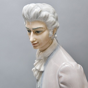  Большая Электрическая Лампа - Светильник «ТАНЕЦ», Фарфор Lladro Испания, 1971 - 1989 годы. 