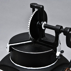 Большая Старинная Кухонная Механическая Маслобойка, Металл, Англия середина ХХ века. 