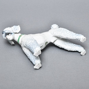 Коллекционная Фарфоровая статуэтка «Собака. ПУДЕЛЬ в зеленом ошейнике», ROSENTHAL Германия.