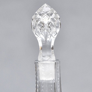 Редкость! Малый Хрустальный Графин - Штоф «Аквамарин» VAL SAINT LAMBERT Бельгия, конец 50-х гг.