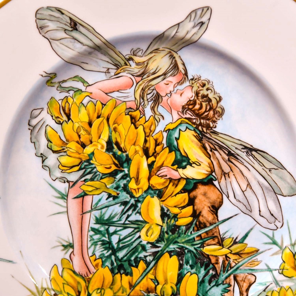 Коллекционная Фарфоровая Тарелка «Фея Акация» Heinrich Villeroy&Boch Германия -80 гг.