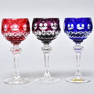 Набор - Хрустальные Рюмки Barthmann, Германия, начало 70-х годов ХХ века. 