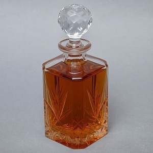 Коллекционный Хрустальный Графин - Штоф «GOLF», Англия, 70 -е годы ХХ века.