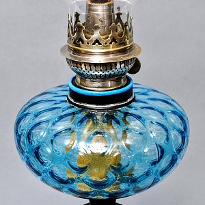 Старинная Керосиновая Лампа с Механизмом Hersteller Berlin, Германия 1920 -1925 год.