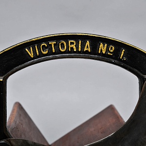 Антикварная Чугунная Ручная Хлеборезка - Слайсер - Нож, VICTORIA N°1 Германия.