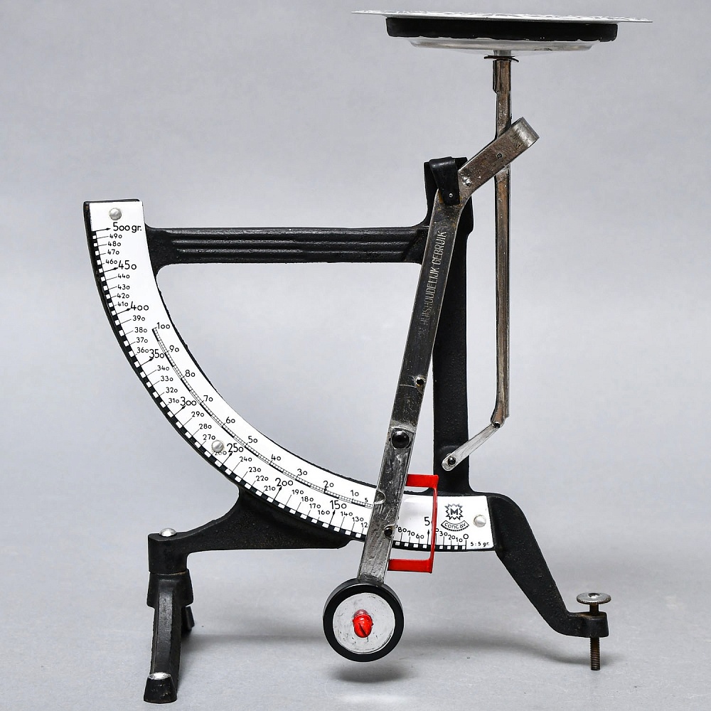 Винтажные Механические Почтовые Весы Повышенной точности до 500гр, Германия 50-е гг. 