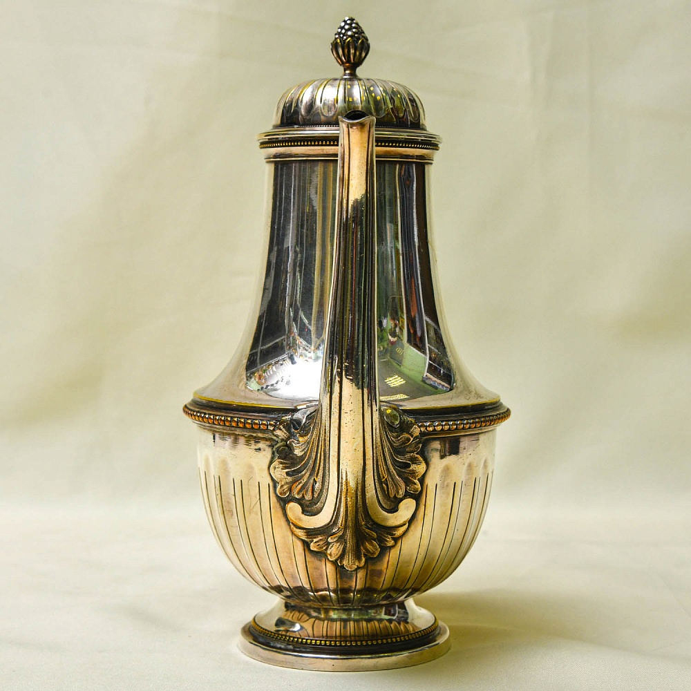 Винтажный Металлический Кофейник - Чайник на 1 л. Silverplate, SHEFFIELD Англия - середина ХХ века.