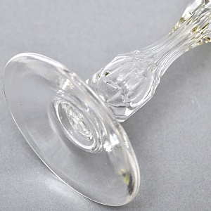 Антикварный Набор бокалов для Вина 6 шт. «MICADO CARAMEL», Saint Louis. Франция, начало ХХ века.