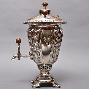 Старинный Угольный Самовар на 5 литров, СССР - 50 -е годы ХХ века. 