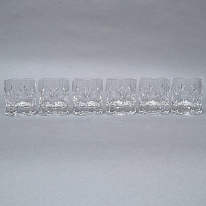 Набор для Виски - Графин и 6-ть Стаканов серия «BAUMBERG» Хрусталь, NACHTMANN Германия. 