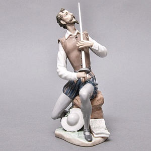 Коллекционная Фарфоровая статуэтка «Дон Кихот Ламанчский», Lladro Испания.