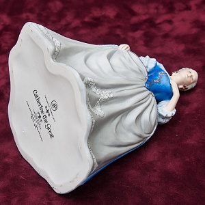 Фарфоровая статуэтка Императрица «ЕКАТЕРИНА ВЕЛИКАЯ», Franklin Porcelain, США - 1983 год.