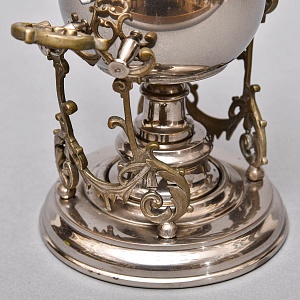 Небольшая Бульотка - Чайник - Запарник, Металл Silverplated, Англия, первая половина ХХ века. 