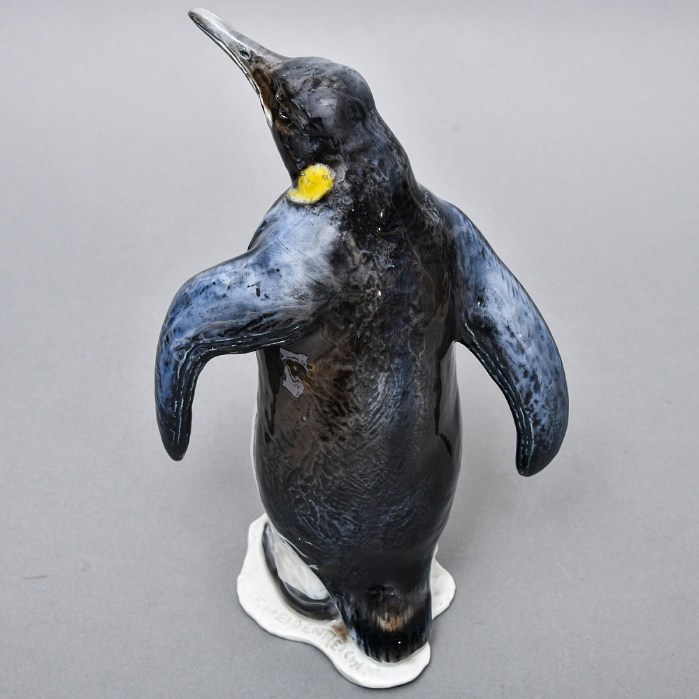 Авторские Парные Фарфоровые статуэтки «Королевские Пингвины», Rosenthal Германия - 1939 год.  