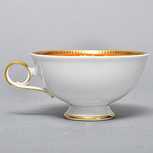 Коллекционная Фарфоровая Чайная тройка «Золотые грифоны», Kaiser Германия, 1979 - 1990 годы. 