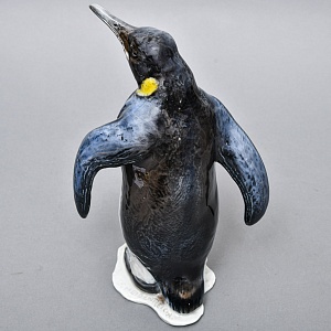 Авторские Парные Фарфоровые статуэтки «Королевские Пингвины», Rosenthal Германия - 1939 год.  