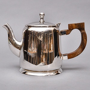 Винтажный Металлический Кофейник - Чайник на 1 л. Silverplated, Boulenger Франция, 50-е гг. 