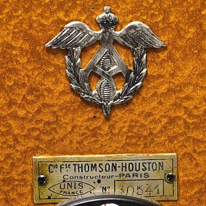 Старинныйй Настенный Телефонный аппарат - Телефон «Thomson-Houston», Париж Франция -1930 год. 