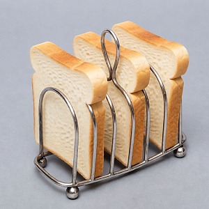 Сервировочная Металлическая Подставка для Тостов, SHEFFIELD Англия - середина ХХ века.