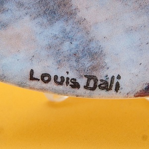 Коллекционная Тарелка «Париж - Мост Александра III» Фарфор, Лимож, Limoges, Франция.