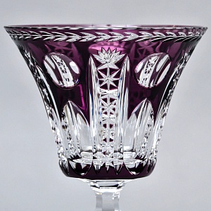 Антикварный Хрустальный Бокал для вина, Knittel FAKIRIS, Германия, конец 30-х гг.