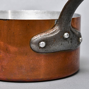 Винтажный Набор - Пять Медных Ковшиков разных размеров Франция, 60 -е годы ХХ века.