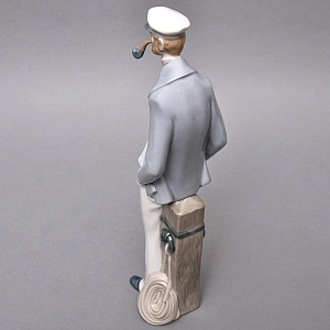 Коллекционная Фарфоровая статуэтка «Отважный капитан», Lladro Испания, 1971 - 1974 годы. 