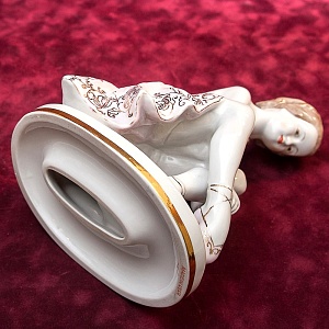 Редкость! Авторская Фарфоровая статуэтка «Юная балерина Татьяна Пилецкая», ЛФЗ СССР 1950–1960 годы. 