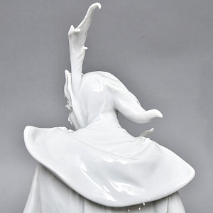  Редкая! Большая Фарфоровая статуэтка «МЕФИСТОФЕЛЬ», Scheibe-Alsbach Германия. 