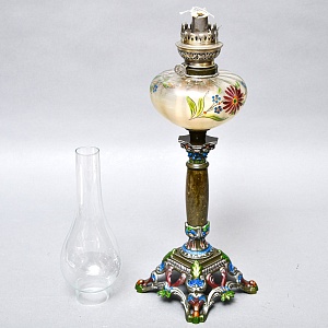 Антикарная Керосиновая Лампа с Механизмом Hersteller Berlin, Германия 1920 -1925 год.