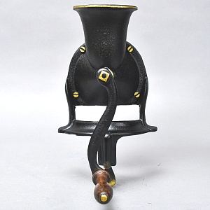 Старинная Чугунная Ручная Механическая Мельница - Кофемолка BREVETE, Бельгия 30-е гг.