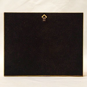 Картина - Пейзаж - Миниатюра «Водная переправа - Брод», Доска, Масло, Германия 80 -е ХХ века. 