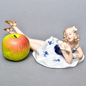 Коллекционная Фарфоровая статуэтка «Танцовщица - балерина», WALLENDORF Германия. 