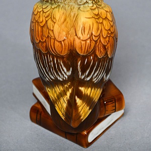 Коллекционная Фарфоровая статуэтка «МУДРАЯ СОВА», Карл Энс / Karl Ens Германия, начало ХХ века. 