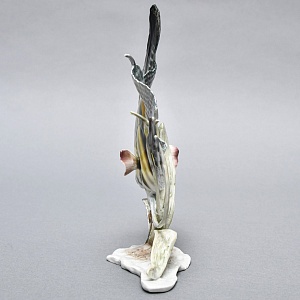 Коллекционная статуэтка «РЫБКА. Плывущая Скалярия», Фарфор ROSENTHAL Германия - 1938 год.