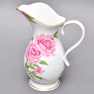 Винтажный Фарфоровый Кувшин «Роза Живанши», Franklin Porcelain США - 1986 год.