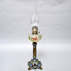 Антикарная Керосиновая Лампа с Механизмом Hersteller Berlin, Германия 1920 -1925 год.