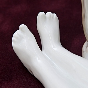 Редкая! Коллекционная Авторская Фарфоровая статуэтка «На Этюдах», ДФЗ - Дулево, СССР 50 гг. 