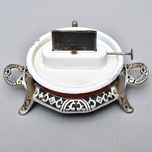 Редкость! Старинная Керосиновая Горелка - Плитка - Керогаз с Чайником, GEORG HALLER Германия -30 гг.