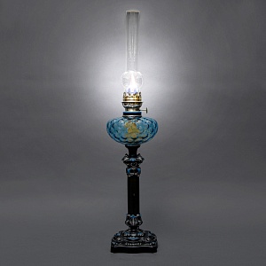 Старинная Керосиновая Лампа с Механизмом Hersteller Berlin, Германия 1920 -1925 год.