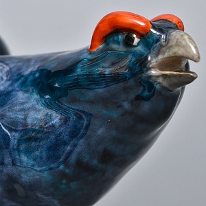 Птица Фарфоровая статуэтка «Охота - Тетерев», Карл Энс / Karl Ens Германия - 1958 год.