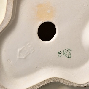 Коллекционная статуэтка «Народный Танец», Фаянс, HERTWIG Германия, 1941 - 1958 годы. 