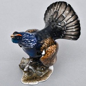 Коллекционная Фарфоровая статуэтка «ПТИЦА - ТЕТЕРЕВ», Rosenthal Германия, 1974 - 1982 годы.