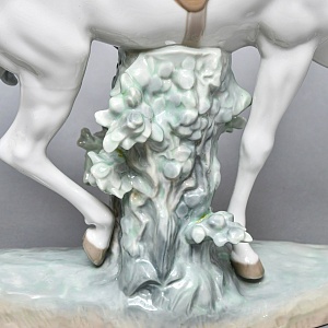 Коллекционная Фарфоровая статуэтка «Прекрасная наездница», Lladro Испания, 1984 - 1989 годы.