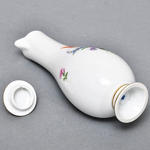 Коллекционный Фарфоровый Соусник - Кувшинчик «Мейсенские цветы», MEISSEN Германия.